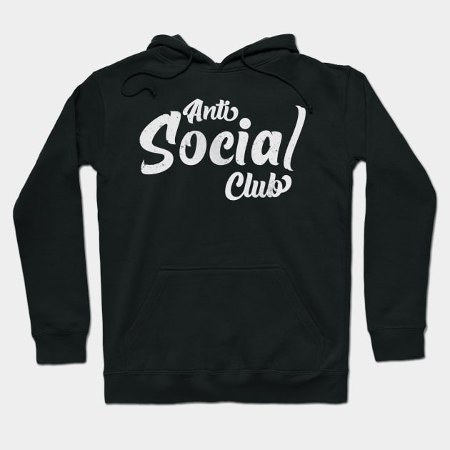 Anti Social Club Hoodie by Thistle Kent